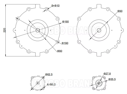 C123432 C123433 Комплекты диафрагмы для ASCO типа SCG353D060 SCG353G060 G353.058 Импульсный клапан