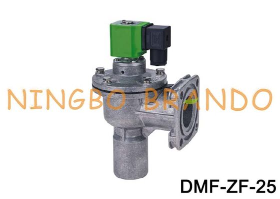 Фланцевый импульсно-струйный клапан DMF-ZF-25 1-дюймовый электрический мембранный клапан
