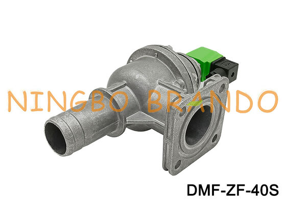 Мембранный клапан DMF-ZF-40S 1,5-дюймовый прямоугольный фланцевый электромагнитный импульсный клапан