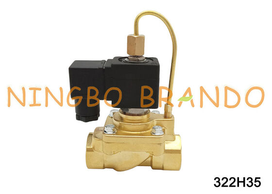 Тип 322H35 AC220V электромагнитного клапана 40bar Parker G1/2 дюйма нормально открытый