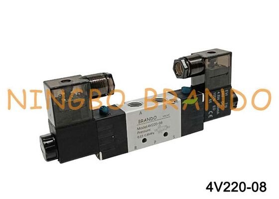 Airtac Type 4V220-08 Пневматический электромагнитный клапан 5/2-ходовой