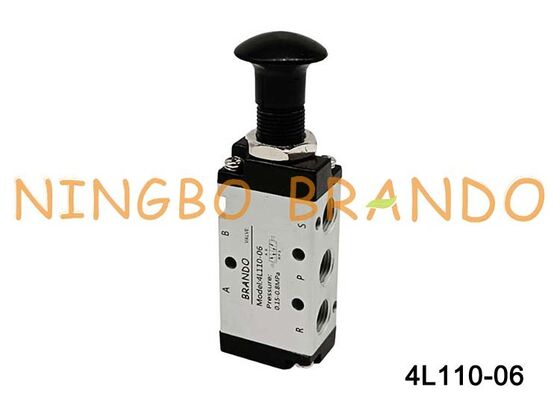 Airtac Type 4L110-06 4L Двухтактный воздушный регулирующий клапан, 5/2-ходовой