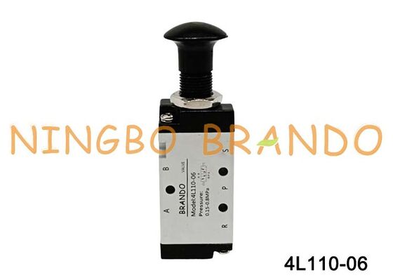 Airtac Type 4L110-06 4L Двухтактный воздушный регулирующий клапан, 5/2-ходовой