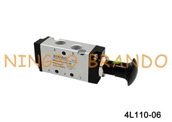 Airtac Type 4L110-06 4L Двухтактный воздушный регулирующий клапан, 5/2-ходовой