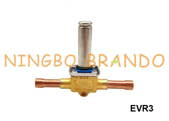 EVR 3 типа клапан соленоида 032F1206 1/4&quot; 6mm ODF Danfoss рефрижерации