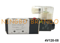 Тип 5/2 путь BSPT 1/4&quot; AirTAC пневматический соленоид 24VDC 220VAC 4V210-08 клапана воздуха одиночный