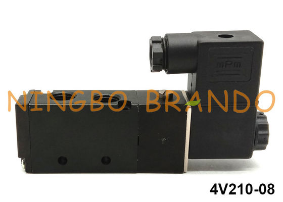 тип пневматическое положение G1/4» 24VDC 4V210-08 Airtac пути 2 клапана соленоида 5