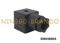 Черное DIN 43650 MPM сформировать соединитель катушки соленоида DIN 43650A