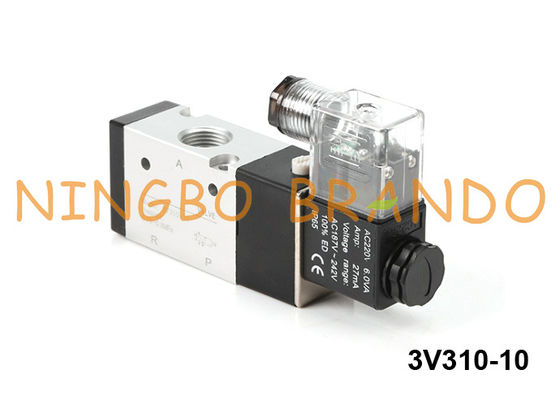 тип пневматический путь 220VAC 24VDC 3V310-10 Airtac клапана соленоида 3