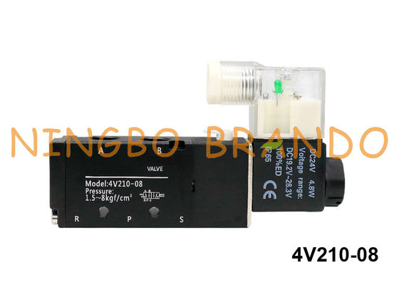 тип пневматический клапан соленоида 4V210-08-B 24VDC 4V210-08 Airtac