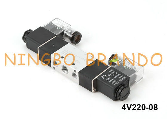 тип пневматический клапан соленоида 4V220-08-DC24V DC24V 4V220-08 Airtac