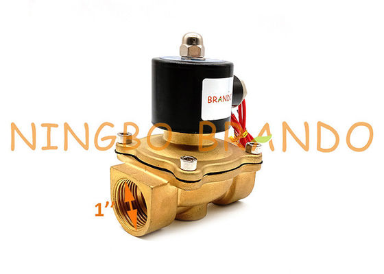 1&quot; клапан соленоида воды дюйма UW-25 2W250-25 сразу действуя латунный