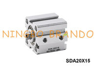 Тип двойное действие Airtac цилиндра воздуха SDA20X15 пневматическое компактное