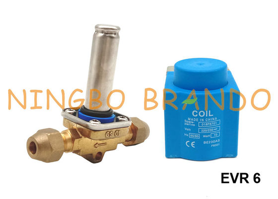 3/8&quot; клапан соленоида Danfoss рефрижерации печатает EVR 6 032F8072