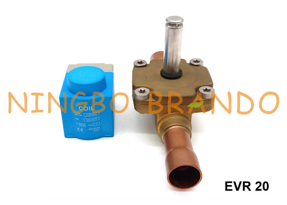 Danfoss печатает клапан соленоида 7/8&quot; рефрижерации EVR 20 NC 24VDC 220VAC