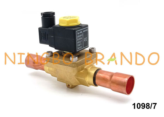 Тип 1098/7 клапан Castel соленоида рефрижерации AC 7/8 дюймов 220V