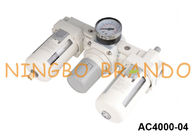 Тип регулятор SMC воздушного фильтра AC4000-04 FRL 1/2» и блок смазчика