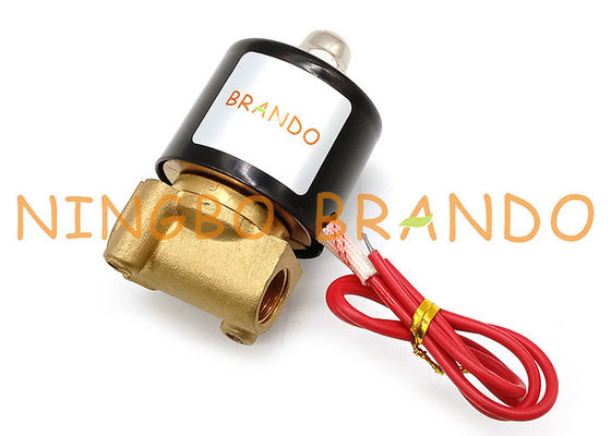 UD-08 2W025-08 1/4&quot; клапан соленоида дюйма сразу действующий латунный
