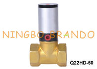 Q22HD-50 2&quot; клапан поршеня тела пути DN50 2/2 латунным сработанный воздухом