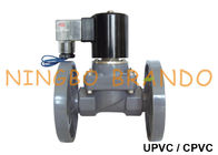 1/2» служило фланцем клапан соленоида анти- въедливое 24V PVC UPVC пластиковый 220V