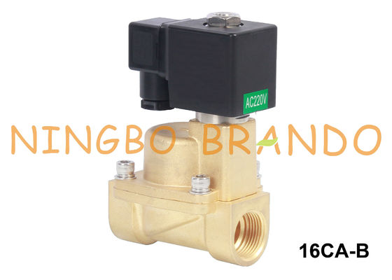 3/8&quot; 1/2» 3/4&quot; 1&quot; горячая вода и клапан соленоида 24V пара латунный 220V