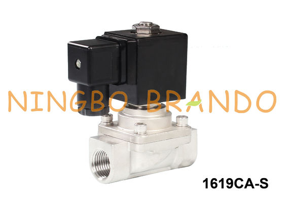 3/8&quot; нержавеющая сталь 24V 220V клапана соленоида пара и горячей воды
