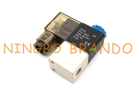 2 путь положения 2 1/8&quot; клапан соленоида 2V025-06 DIN43650A пневматический