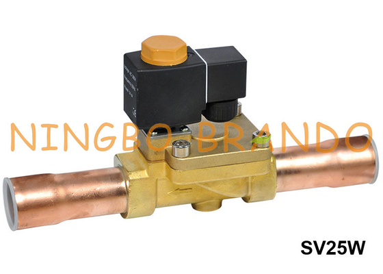 Тип клапан SV25W Fengshen рефрижерации соленоида 1 1/8&quot; 1 3/8&quot; ODF 24V 220V