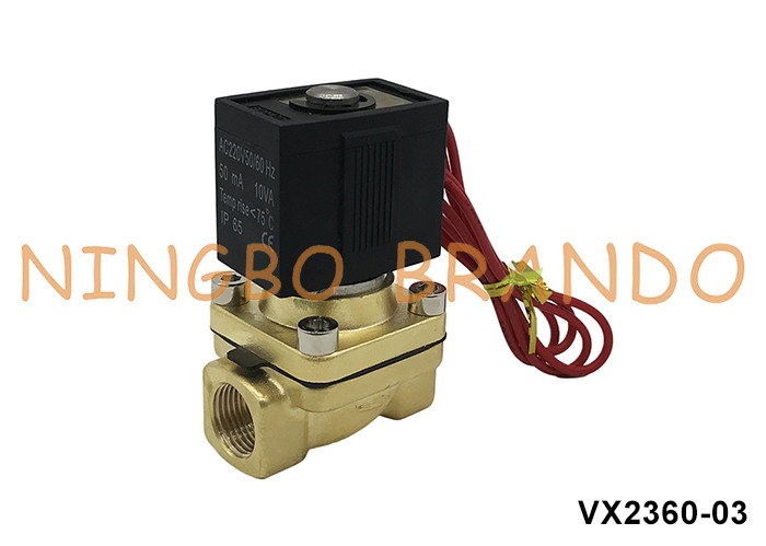 VX2360-03 3/8&quot; SMC Тип латунный соленоидный клапан для воды 220V 110V 24V