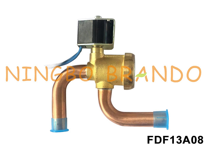 FDF13A08 5/8&quot; Sanhua тип соленоидный клапан для горячего насоса 24V 110V 220V
