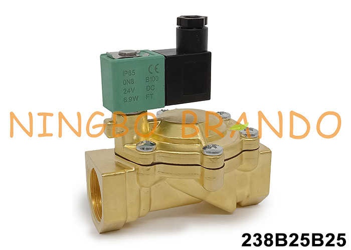 1' ASCO тип SCG238E005 Медный электромоторный клапан 24VDC 110VAC 220VAC