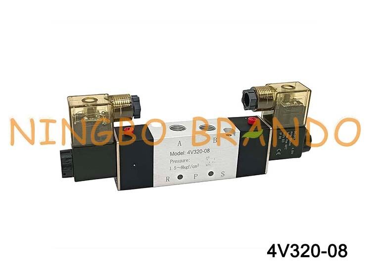 Тип воздушные клапаны электромагнитных клапанов AIRTAC 4V320-08 AC220V 110V DC12V 24V