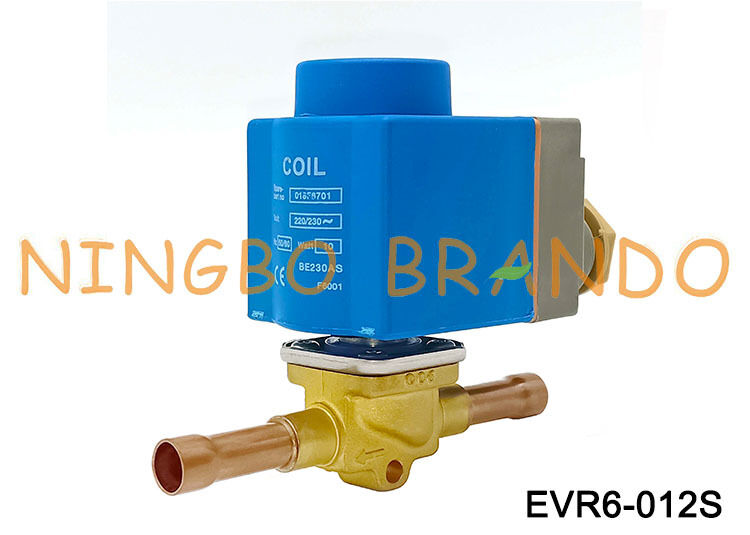 Электромагнитный клапан Danfoss типа 032L1209 1/2 дюйма ODF EVR6 24 В 110 В 220 В