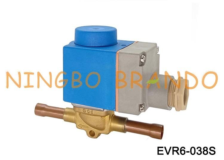 Электромагнитный клапан Danfoss, тип 032F1212 EVR 6 3/8 дюйма под пайку