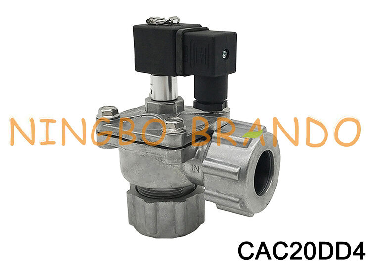 CAC20DD4 3/4'' Pulse Valve RCA3PV Pilot Valve Right Angle Nut Type Pulse Valves