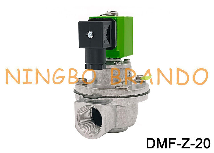 DMF-Z-20 DC24V AC220V пылесборник Прямоугольный импульсный клапан Воздушный клапан