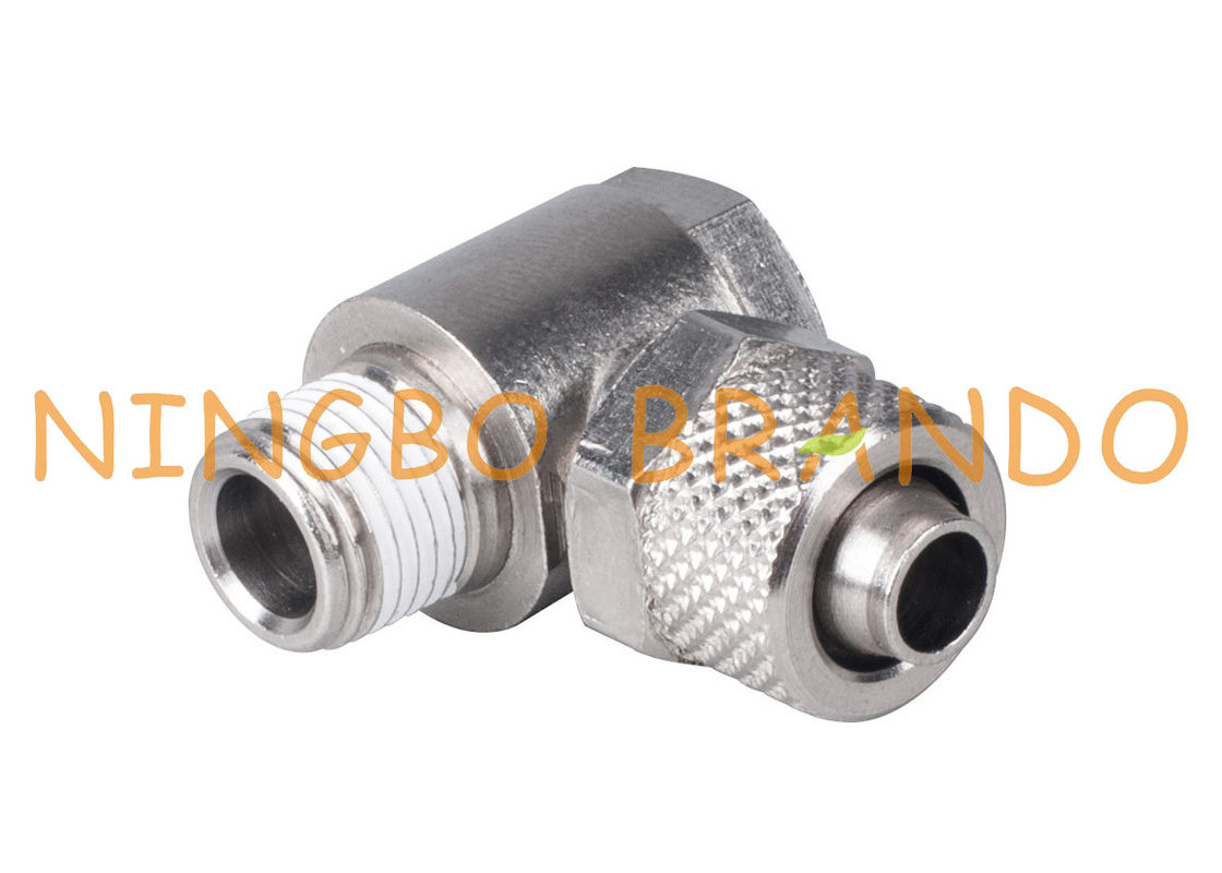 Банджо 1/8&quot; 1/4&quot; 3/8&quot; 1/2 латунного быстрого извива пневматическое приспосабливая мужское»