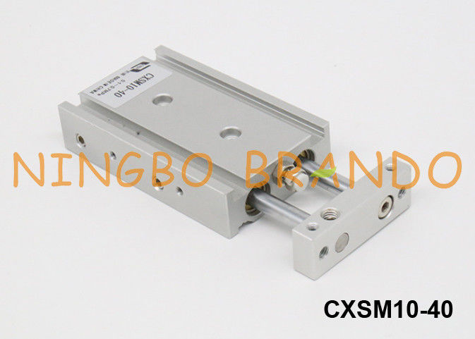 Тип скважина SMC цилиндра 10mm воздуха CXSM10-40 двойная штанги пневматическая