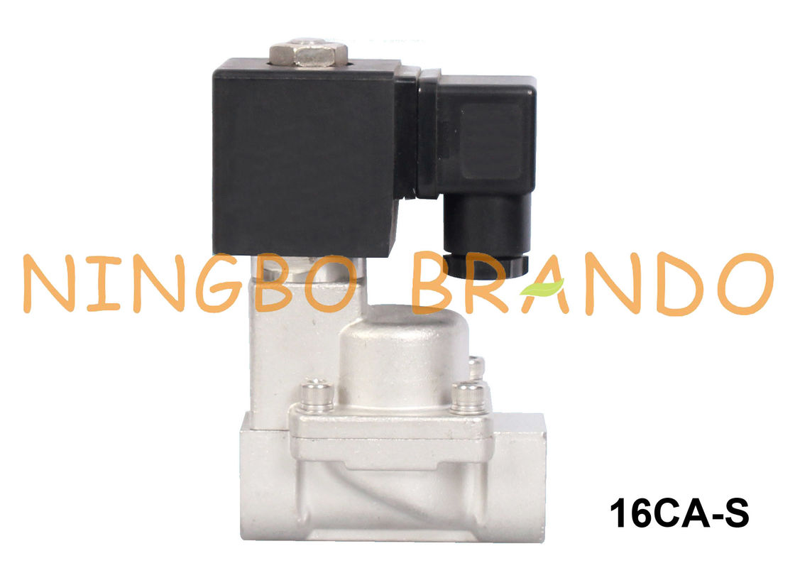 3/8&quot; 1/2» 3/4&quot; 1&quot; электрический клапан соленоида пара нормально закрывали 24V 220V