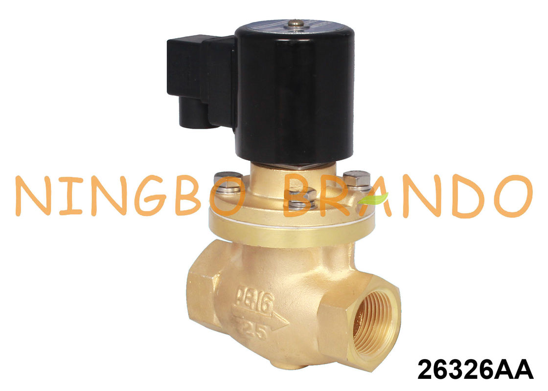 Клапан соленоида 3/8&quot; 1/2 латунного пара и горячей воды» 3/4&quot; 1&quot; 24V 220V
