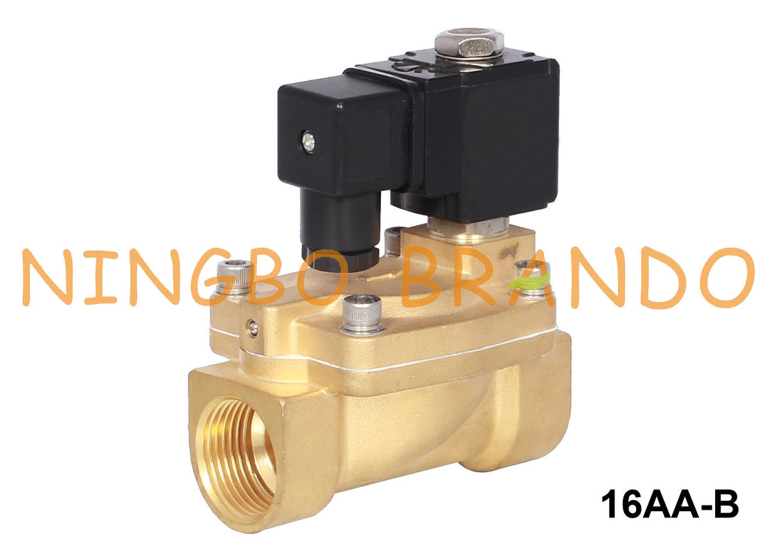 клапан соленоида 3/8&quot; 1/2 диафрагмы 24V 220V PTFE латунный» 3/4&quot; 1&quot;