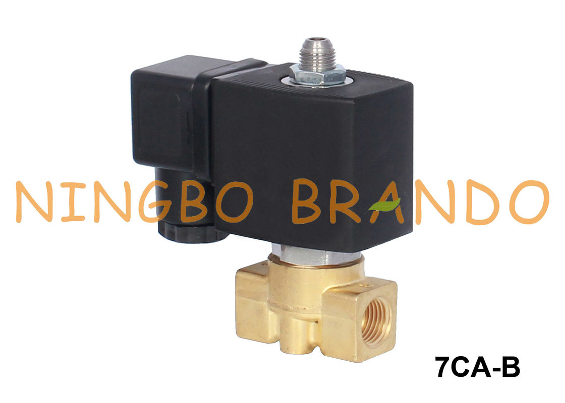 3/2 клапанов соленоида пути латунных на воздух 1/8&quot; 1/4&quot; воды 12V 24V 110V 220V