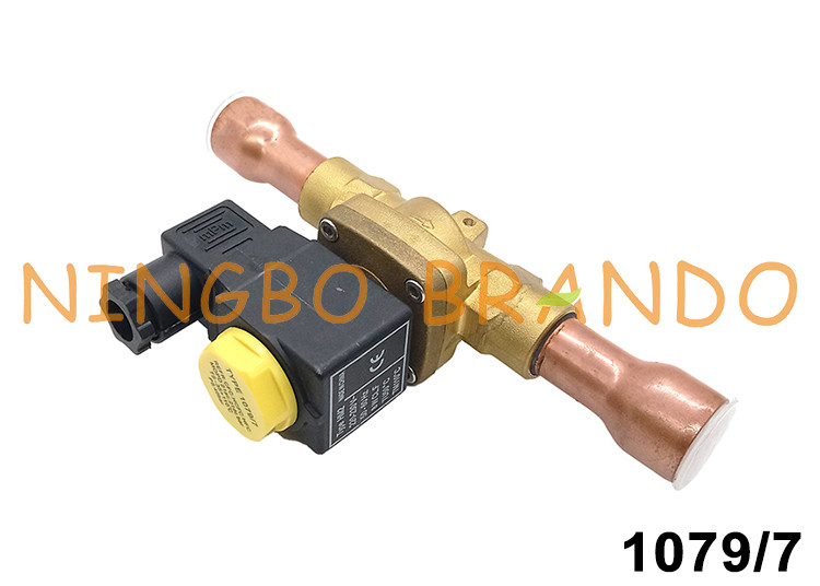 1079/7 7/8&quot; тип DC Castel припоя AC 24V клапана соленоида 220V 230V