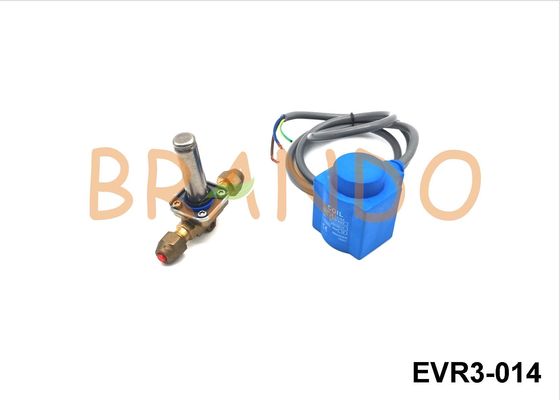 EVR3-014 Air Conditioner Solenoid , 1/4 Inch Small Normally Closed Solenoid Valve