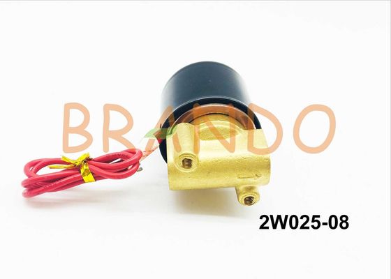 1/4'' Inch Golden Yellow Color 2V Water Control Valve 2W025-08 made of Superior Brass