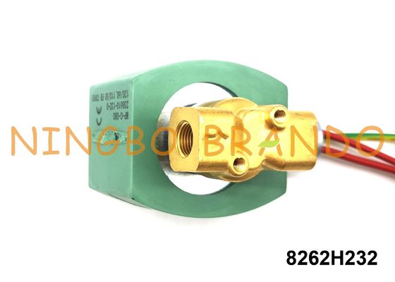 ASCO Type 8262H232 1/4'' Inch 2 - Way Brass Solenoid Valve Direct Operated 262 Seires
