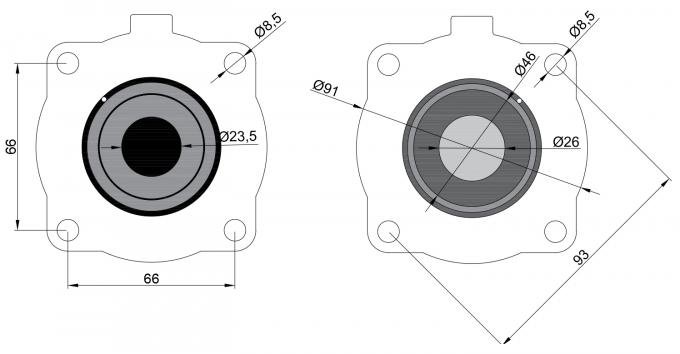 Комплект для ремонта диафрагмы TPE K2546 G1» материальный для РАЗМЕР клапана ИМПа ульс соленоида T4/DD4/FS4 RCAC25