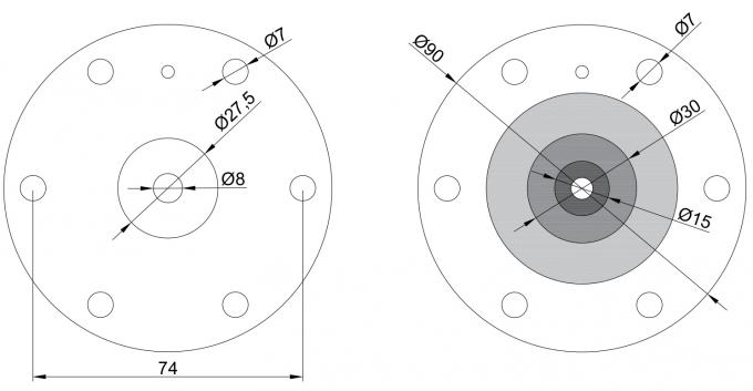 Тип комплект для ремонта SBFEC диафрагмы клапана реактивного сопла ИМПа ульс сборника пыли для 3/4
