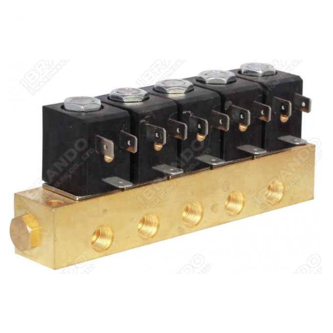 Клапан соленоида 220V пути машины 2 кофе Carimali латунный 230V 18