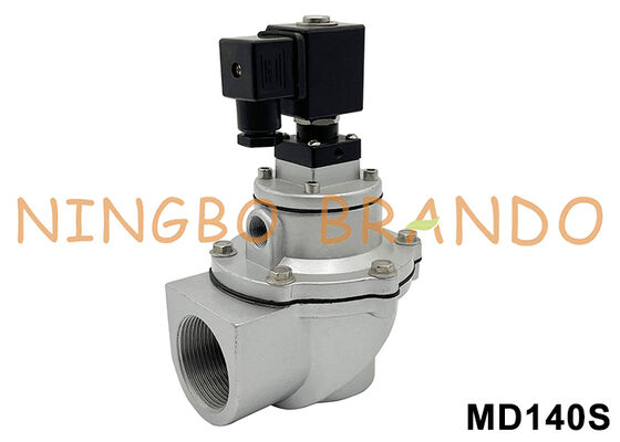 Электромагнитный импульсный клапан Huaneng MD140S 1-1/2'' с резьбой 24VDC 220VAC
